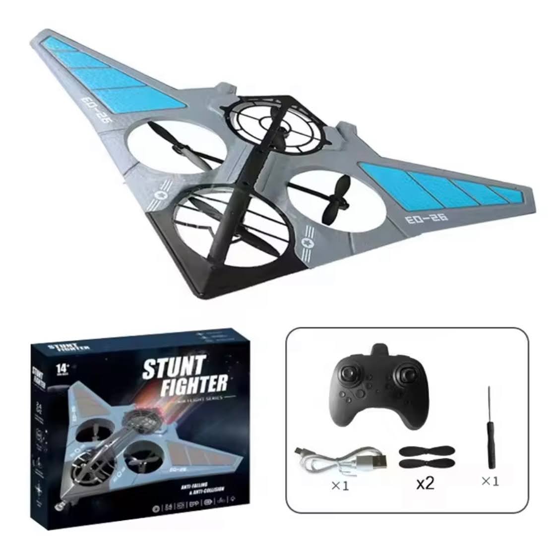 Avion RC Furtif EO-26
