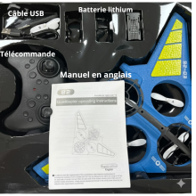 Drone EO-26 – Léger, Résistant et Facile à Piloter🚀